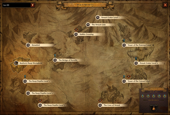 Diablo 3 Bounties System