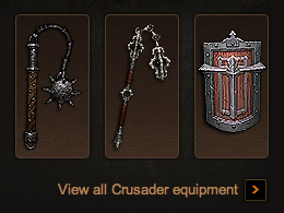 Diablo 3 Crusader Class Gear