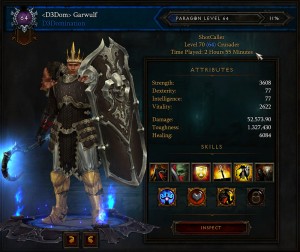 Diablo 3 Crusader to Level 70 in Under 3 Hours
